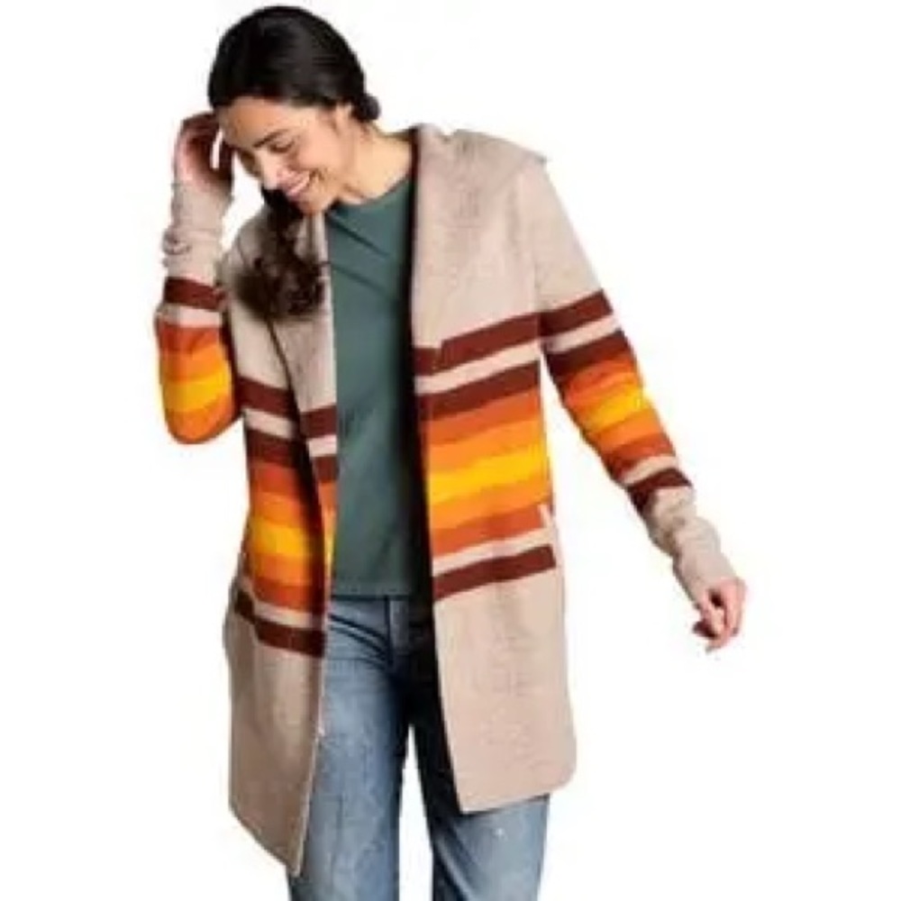 MERINO HEARTFELT HOODIE - WOMEN'S CEDAR, XS